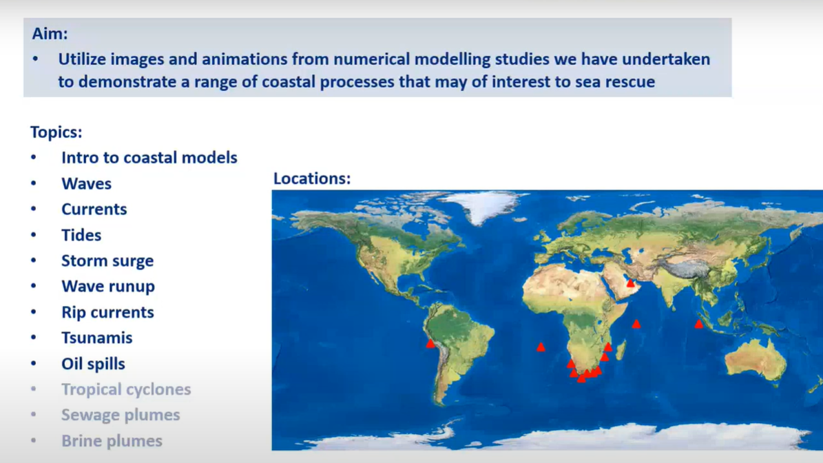 NSRI Masterclass : Computer Simulation of Rip Currents and… | NSRI