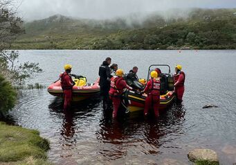 Silvermine Dam pictures by Police Dive Unit