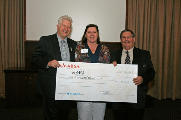 MEC Alan Winde Alison Smith Terry Gale of Exporters Club WC