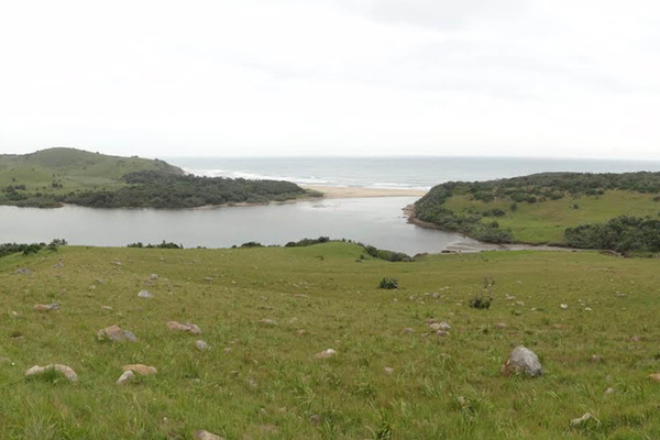 Mzamba River mouth
