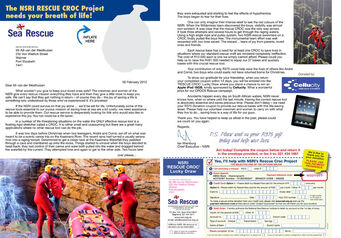 Croc NSRI Letter