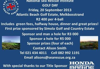 NSRI Golf Day 2013