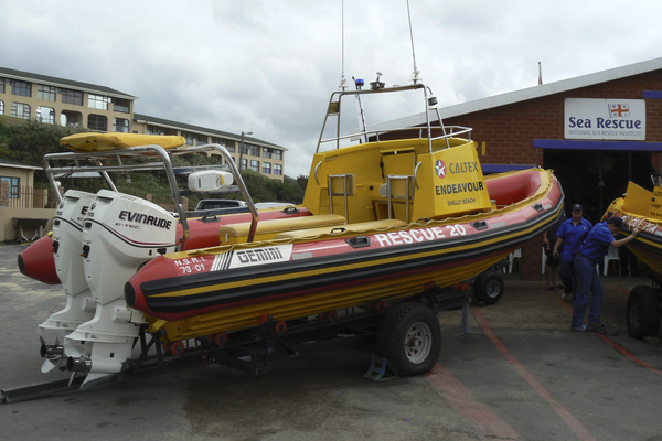NSRI Shelley Beach Endeavour 854