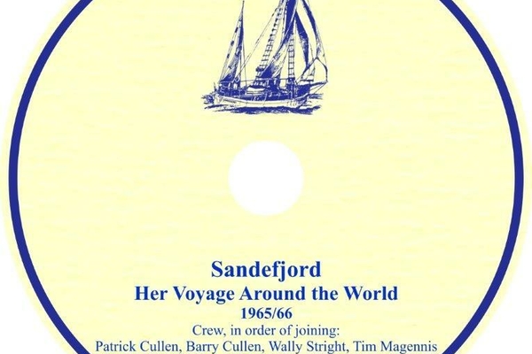 Sandefjord dvd disk label