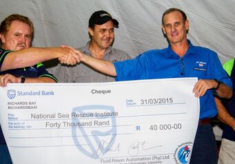 Bonanza cheque handover