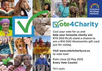 Vote4 Charity Beneficiary Facebook Post