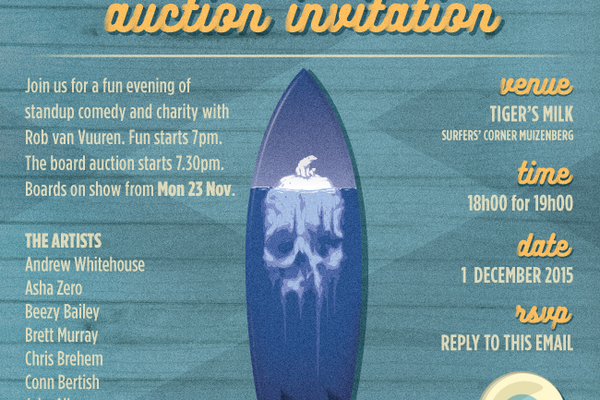 Artboard auction invite2015