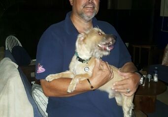 John and dog