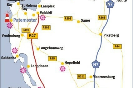 CT Map for stay paternoster