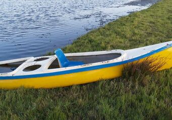 Abandoned kayak