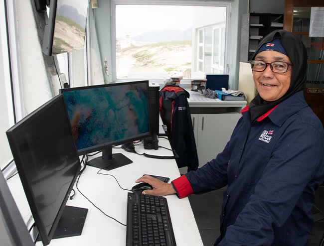 Women in sea Rescue